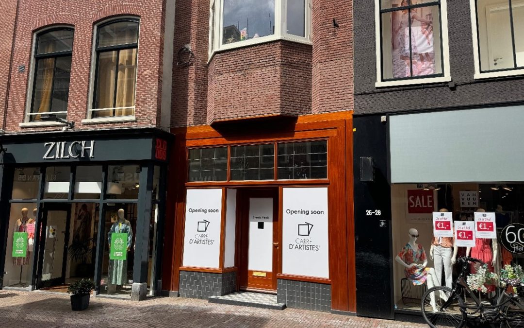 Carré d’artistes huurt winkelruimte in Haarlem